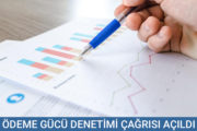 Ödeme Gücü Denetimi Çağrısı Açıldı